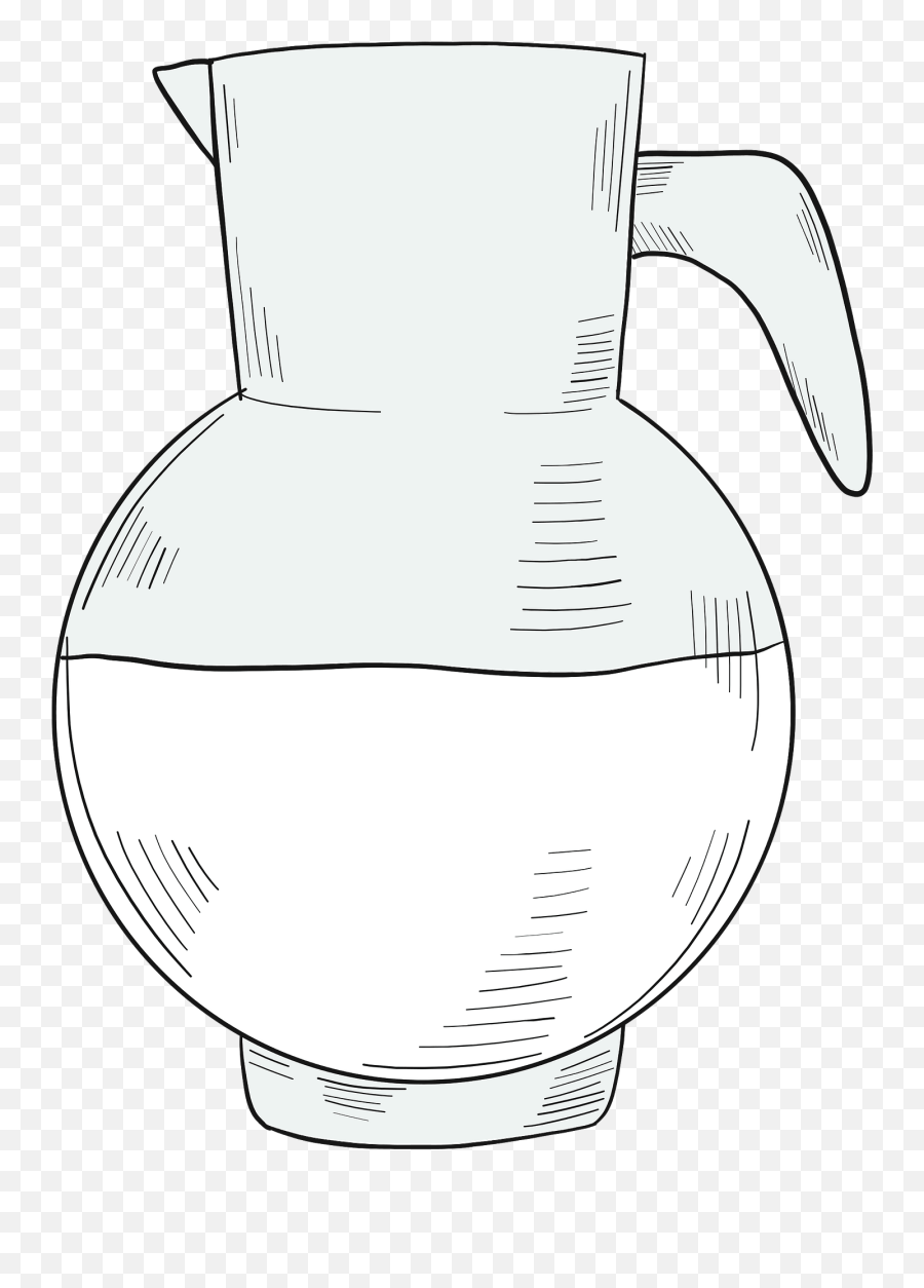 Jug Of Milk Clipart - Jug Emoji,Milk Carton Emoji