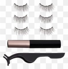 Glossmetics Premium Magnetic Eyeliner And Lashes Kit - Eyelash Extensions Emoji