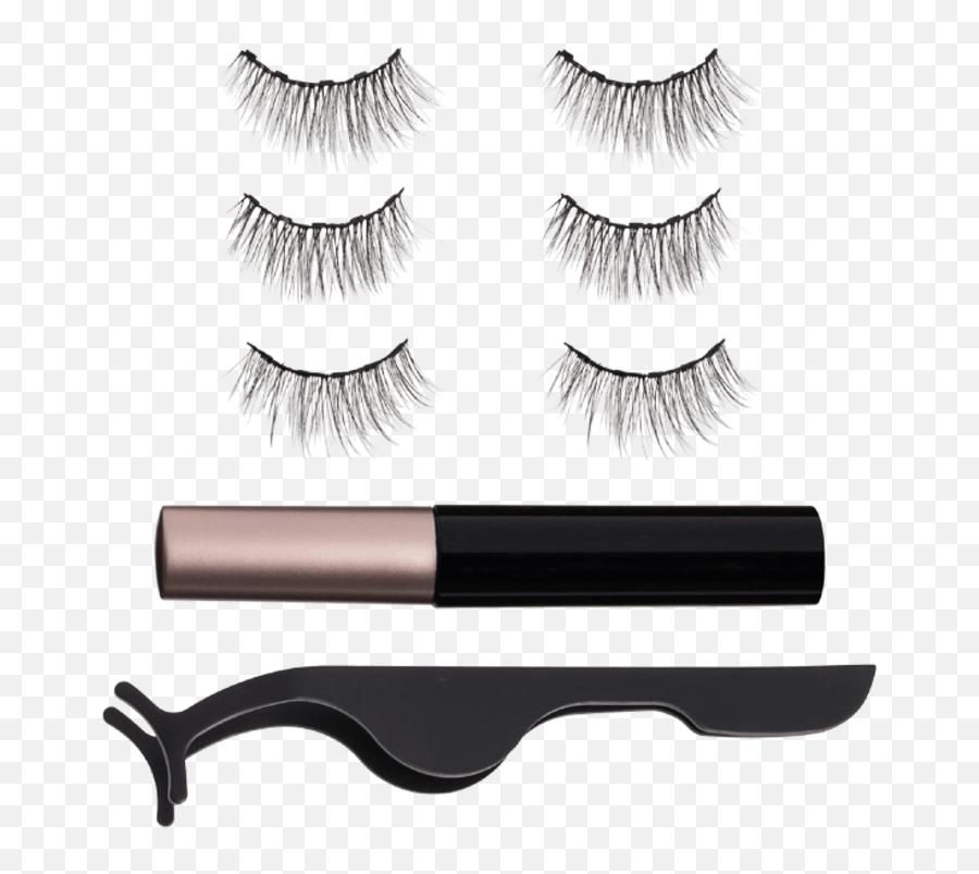 Glossmetics Premium Magnetic Eyeliner And Lashes Kit - Eyelash Extensions Emoji,Eyelash Emoji