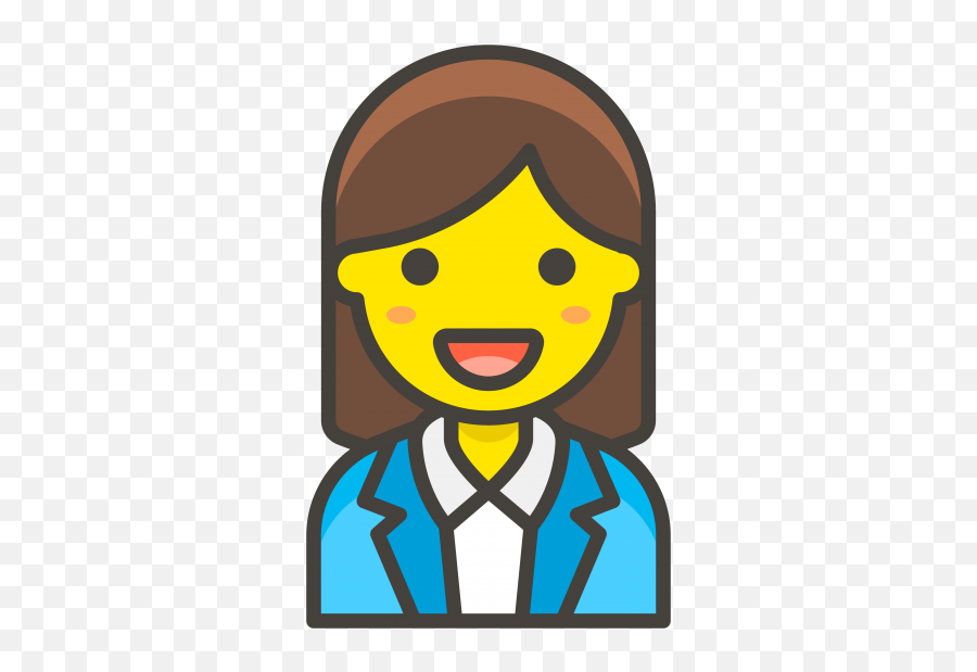 Download Woman Office Worker Emoji - Raise Hand Emoji,Office Emoji