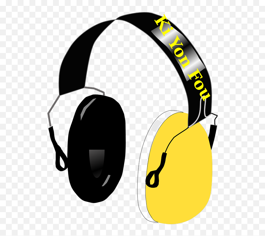 Headphones Music Technology Headset - Headphones Clip Art Emoji,Emoji Listening To Music