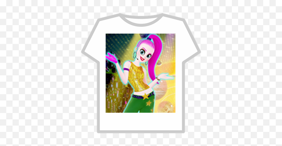 Just Dance Girl From The Emoji Movie - Just Dance The Emoji Movie,Dancing Girl Emoji Costume