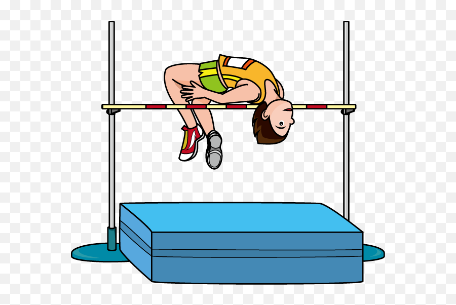 Track And Field Clip Art The Cliparts 6 - High Jump Clip Art Emoji,Track And Field Emoji