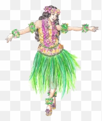 Hawaii Hawaiian Luau Hula Huladancer - Lei Day Emoji,Hula Emoji