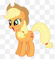 Show Your Ms Paint Drawn Ponies Here - Applejack My Little Pony Emoji