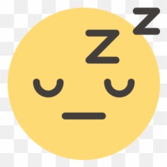 Sleeping Icon - Sleepy Emoji Black And White,Sleeping Emoji