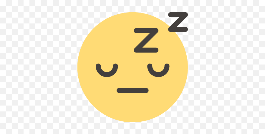Sleeping Icon - Sleepy Emoji Black And White,Sleeping Emoji