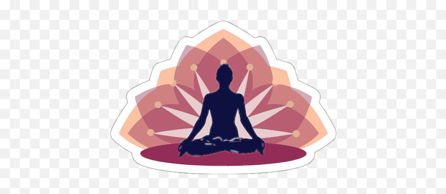 Yoga Hippie Peace Love Aesthetic - Meditation Emoji,Emoji Yoga
