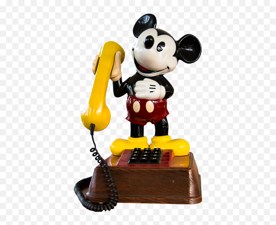 Free Mickey Mouse Disney Images - Minnie Mouse Figure Telephone Emoji,Emoji Cake