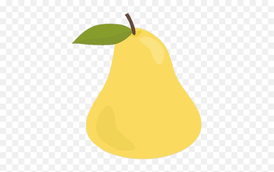 Sticker Yellow Fruits Pear Pears - Apple Emoji,Pear Emoji