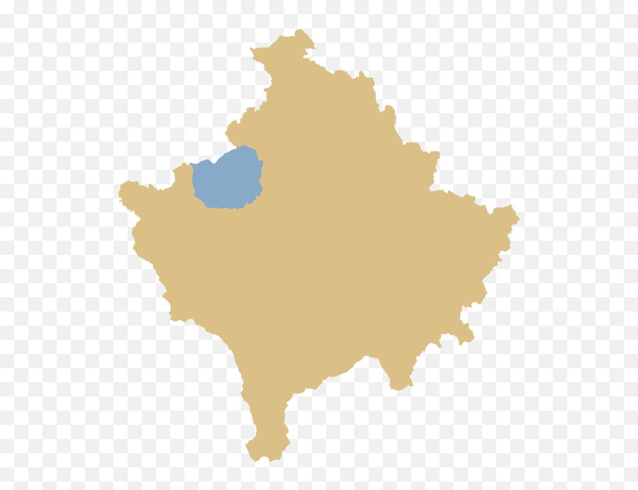 Komuna E Istogut Në Hartën E - Kosovo Map With Cities Emoji,Kosovo Flag Emoji