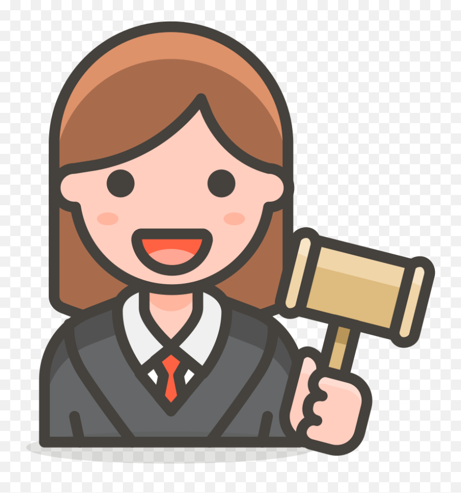 136 - Woman Judge Icon Emoji,Judge Emoji