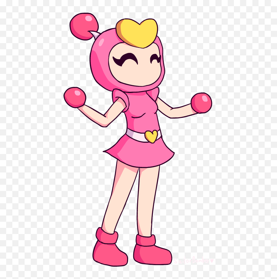 Pretty Bomber Dancing - Super Bomberman R Pretty Bomber Emoji,Dancing Emoji Gif