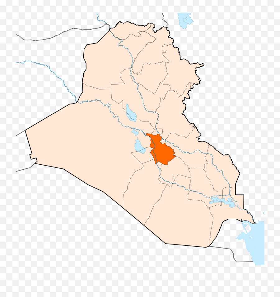 Babil Map - Province Of Babylon Emoji,Iraq Emoji