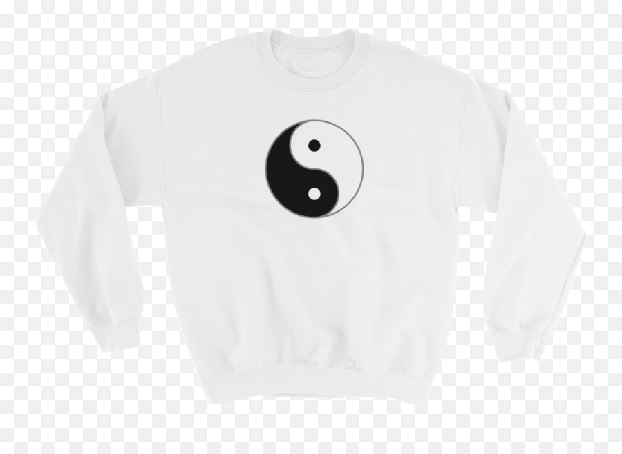 Yin And Yang Sweatshirt Emoji,Yin And Yang Emoticon