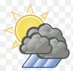 Joe Scanlan - Cloudy And Sunny Clipart Emoji