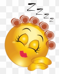 Sleepy Emoji Transparent Background - Sleeping