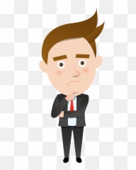 Lightbulb clipart personality - Cartoon Person Thinking Transparent Emoji
