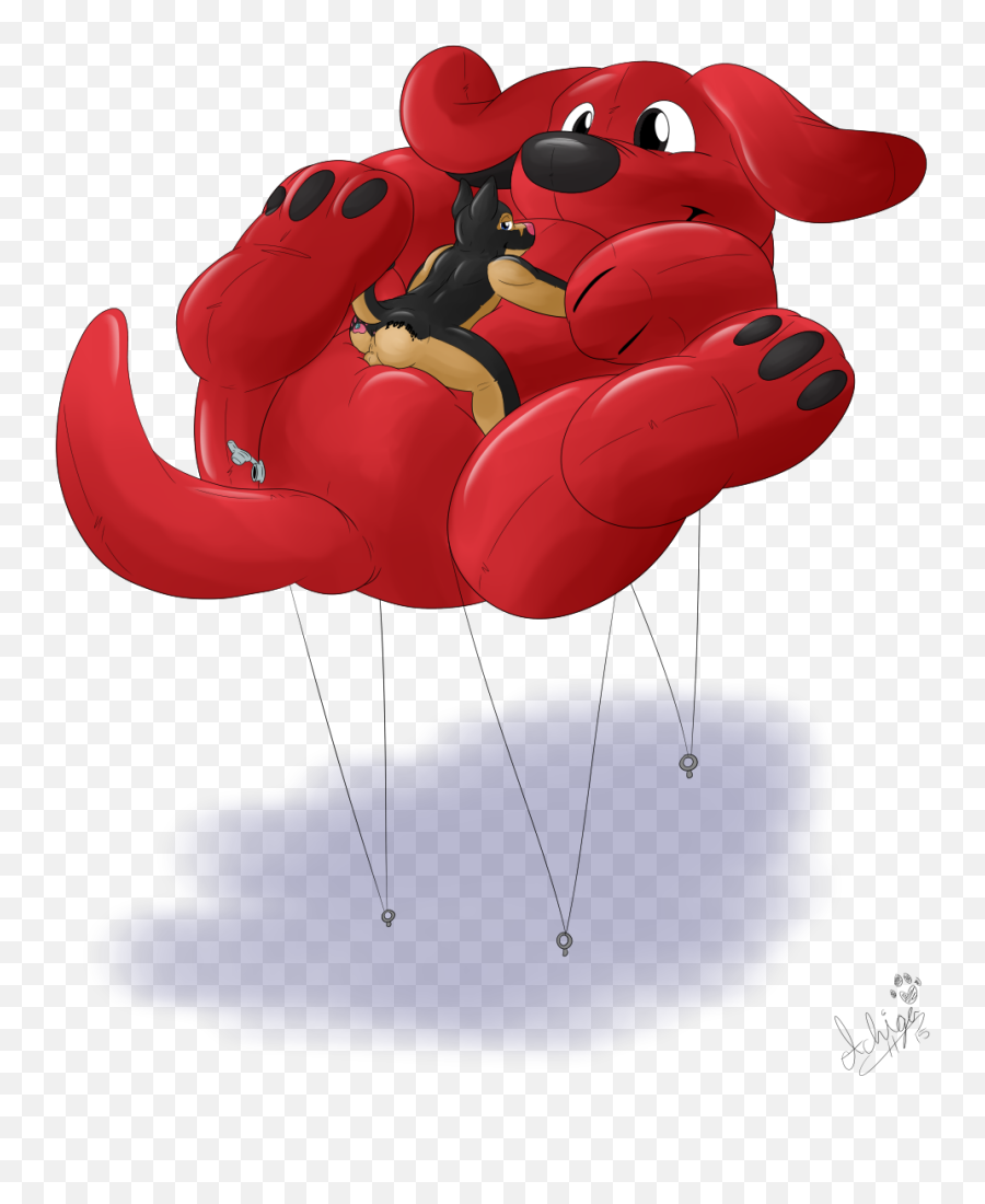 Clifford The Big Red Balloon - Balloon Emoji,Red Balloon Emoji