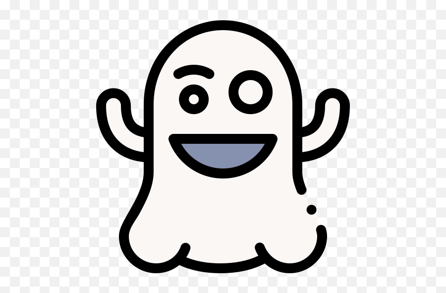 Ghost - Free Halloween Icons Smiley Emoji,Ghost Emoticon