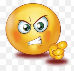 Gradient Angry Emoji PNG Transparent Mart -