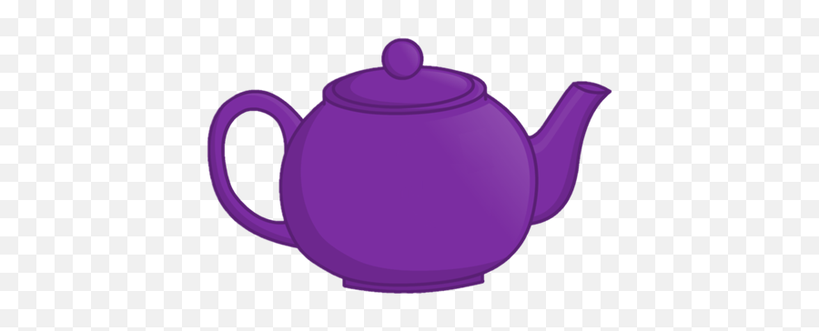 Purple Teapot Clipart - Clipart Teapot Png Emoji,Teapot Emoji