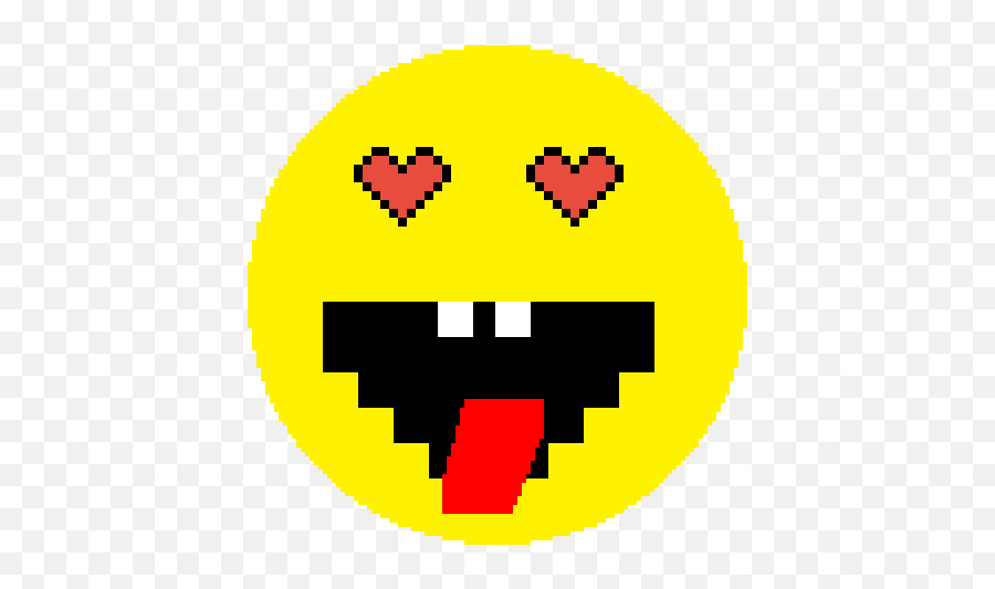 Heart Emoticon Png - Heart Emoji Smiley 283646 Vippng Heart Pixel Art Png,Smiley Heart Emoji