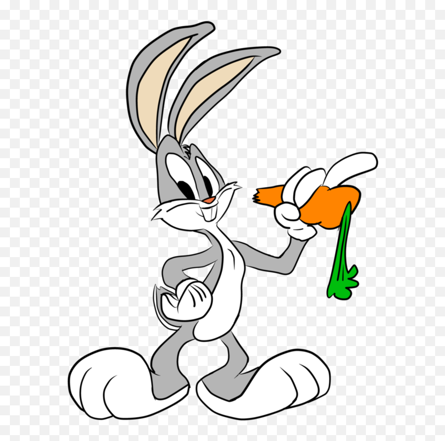 Drawing Bugs Color Transparent Png - Cartoon Drawing Bunny Rabbit Emoji,Bugs Bunny Emoji