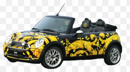 2005 Mini Cabriolet Versace Sa Psd Official Psds - Mini Cooper Versace Emoji,Mini Cooper Emoji