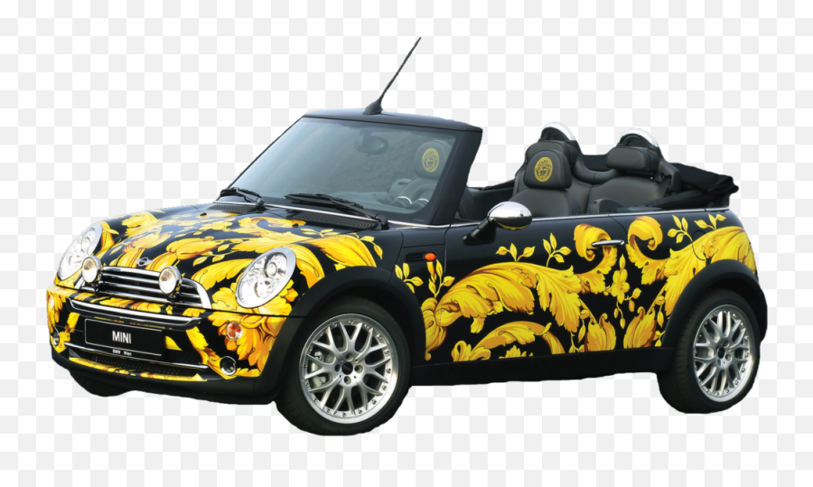 2005 Mini Cabriolet Versace Sa Psd Official Psds - Mini Cooper Versace Emoji,Mini Cooper Emoji