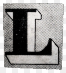 Newspaper Letters - Magazine Letter L Transparent Emoji,Lightswitch Emoji
