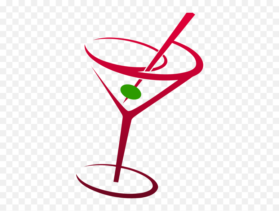 Martini Glass Clipart - Clip Art Emoji,Martini Glass And Party Emoji