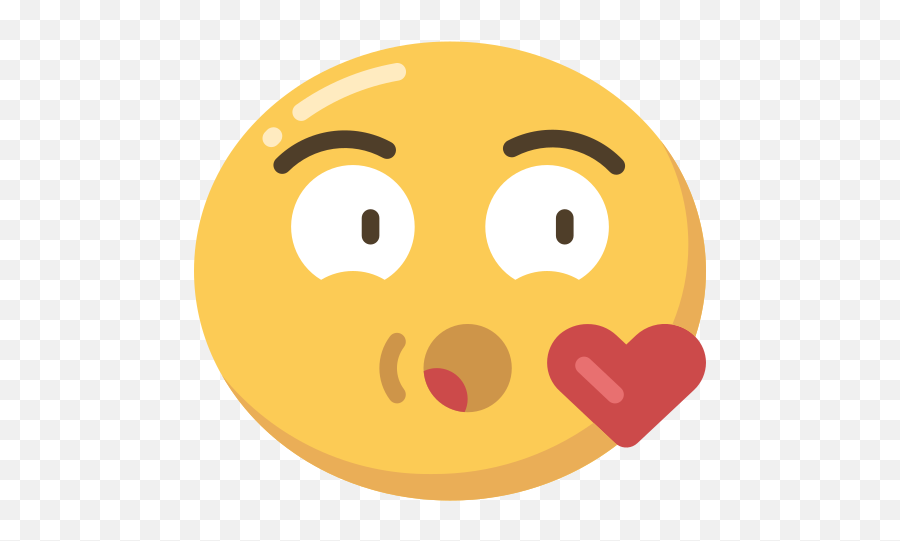 Blow Kiss - Smiley Emoji,Blow A Kiss Emoji