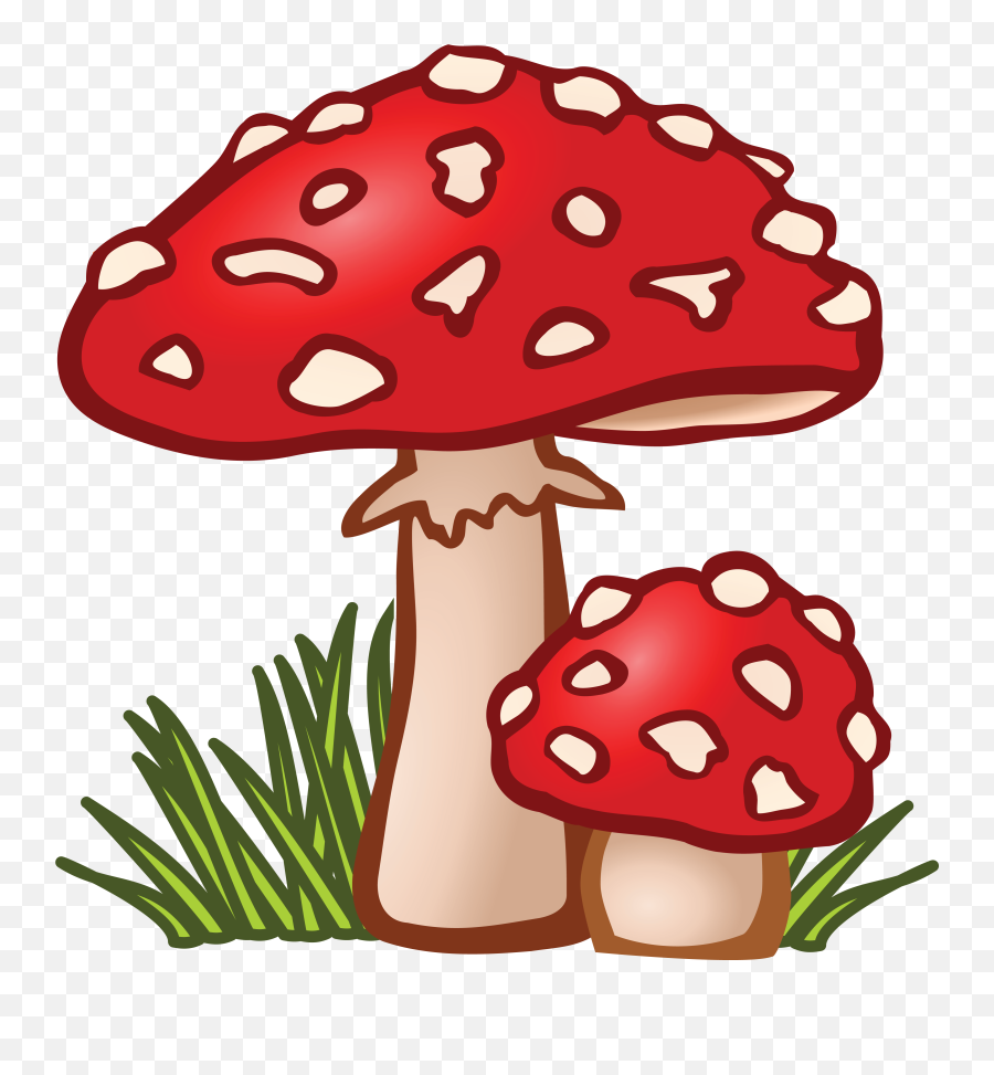 Free Clipart Of Mushrooms - Mushroom Clipart Emoji,Mushroom Cloud Emoji