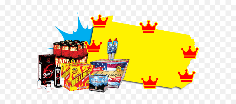 Sky King Fireworks - Clip Art Emoji,Firework Emoji