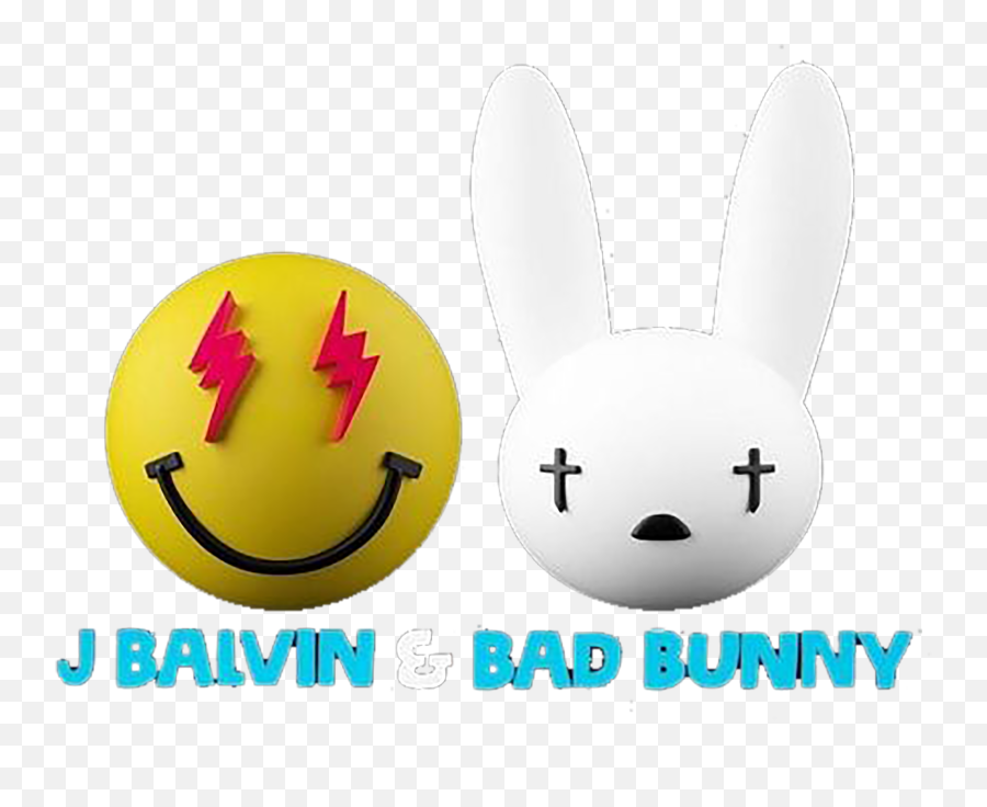 J Balvin And Bad Bunny Oasis Shirts - J Balvin Oasis Merch Emoji,J Emoticon
