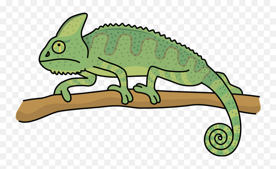 Veiled Chameleon Animal - Chameleonn Clipart Emoji,Chameleon Emoji