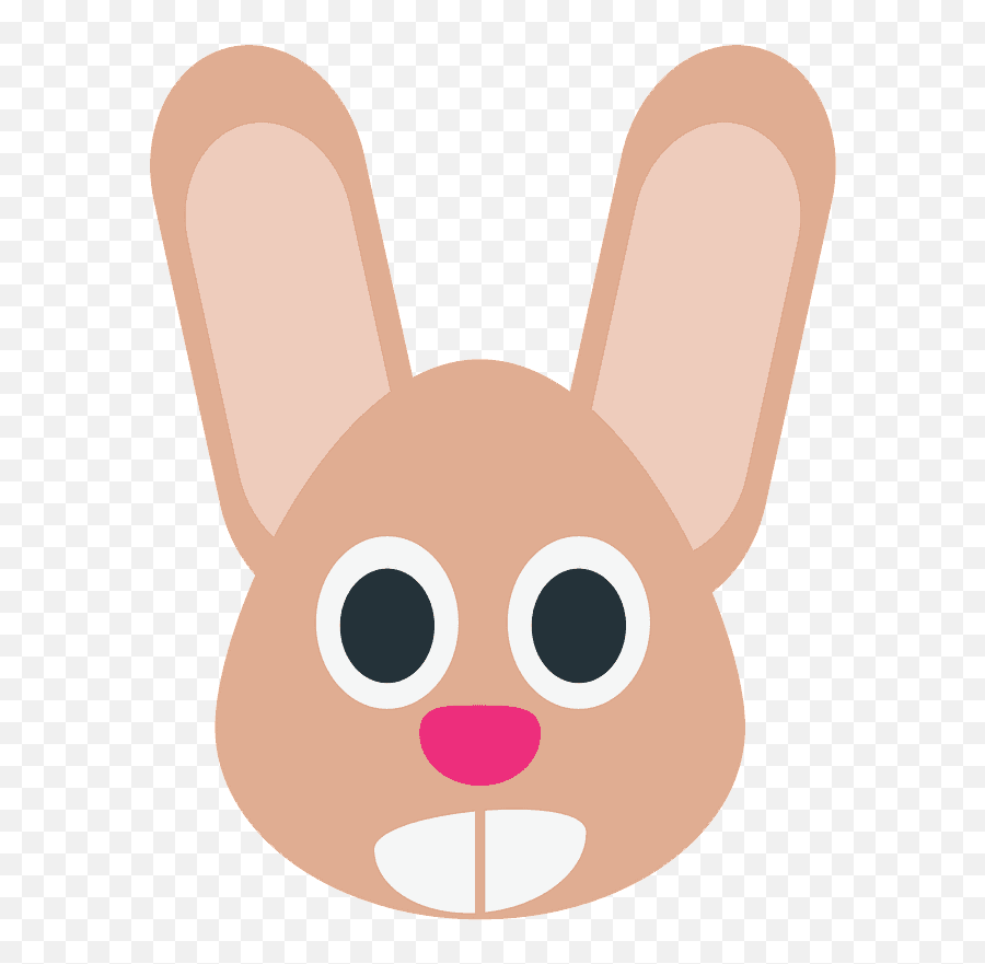 Rabbit Face Emoji Clipart,Rabbit Emojis