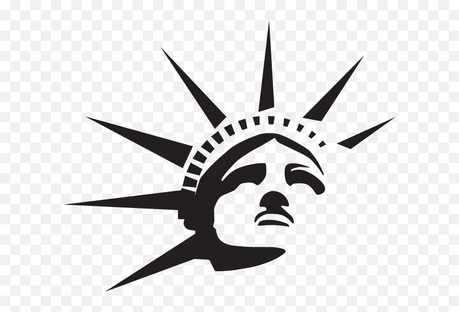 Statue Of Liberty Head Clipart - Small Statue Of Liberty Tattoos Emoji,Statue Emoji