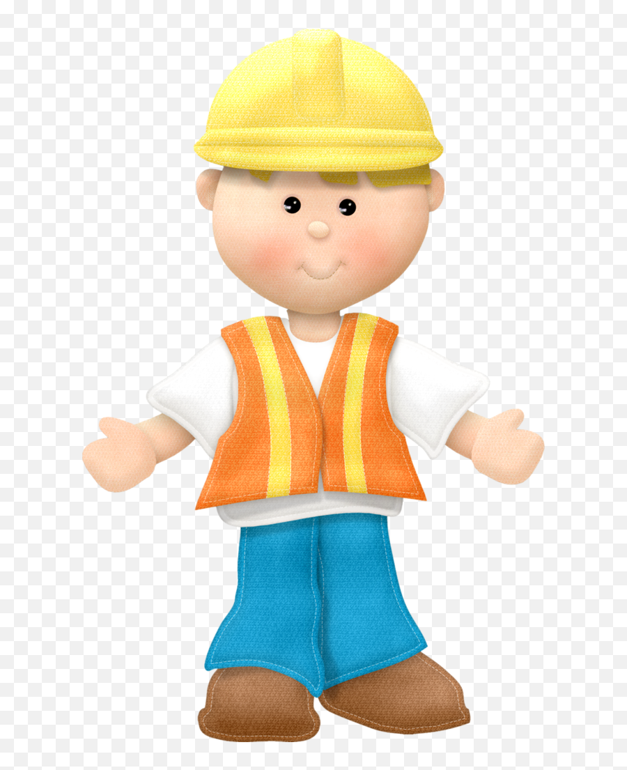 Construction Clipart Teamwork Construction Teamwork - Cartoon Construction Worker For Kids Emoji,Construction Worker Emoji