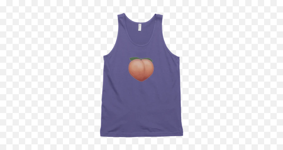 Peach Emoji Tank - Sleeveless,New Jersey Emoji