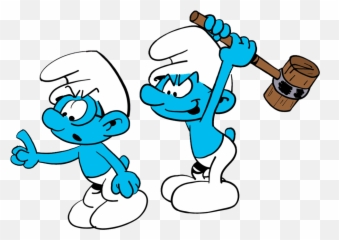 Top Smurf Stickers For Android Ios - Smurfs The Lost Village Smurfette Gif Emoji,Smurf Emoji
