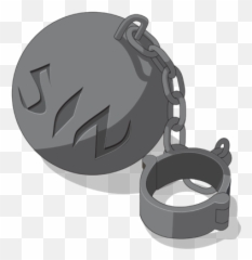 Ball And Chain Clipart - Clipart Ball And Chain Emoji,Ball And Chain Emoji