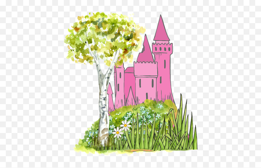 Märchenschloss In Der Natur - Transparent Fairytale Png Emoji,Castle Emoji