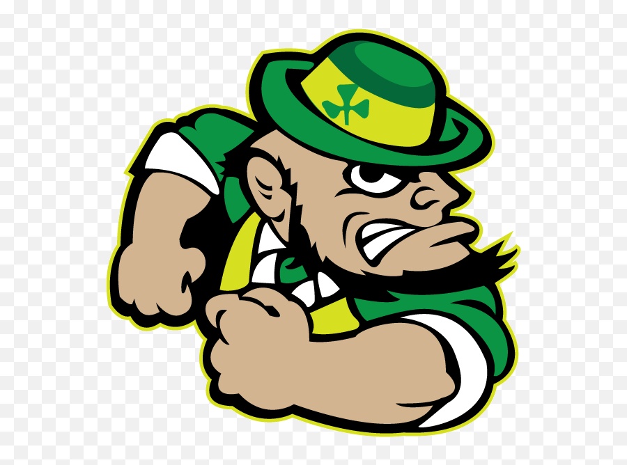 Free Fighting Irish Cliparts Download - Fighting Irish Leprechaun Logo Emoji,Notre Dame Emoji
