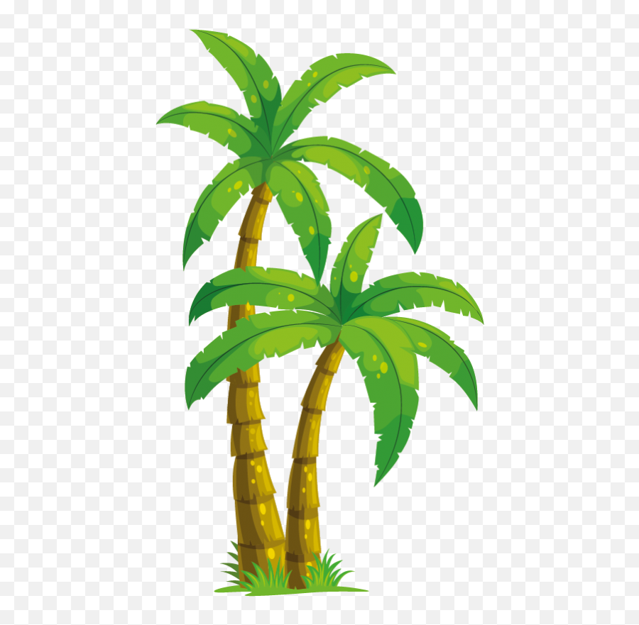 Gt Palm Tree Icon Png Trees Clip Art - Palm Tree Illustration Png Emoji,Trees Emoji