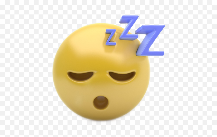 Sleep Sleeping Sleepingemoji Emoji 3demoji 3dmodel 3dmo - Sueños Emojis,Sleeping Emoji