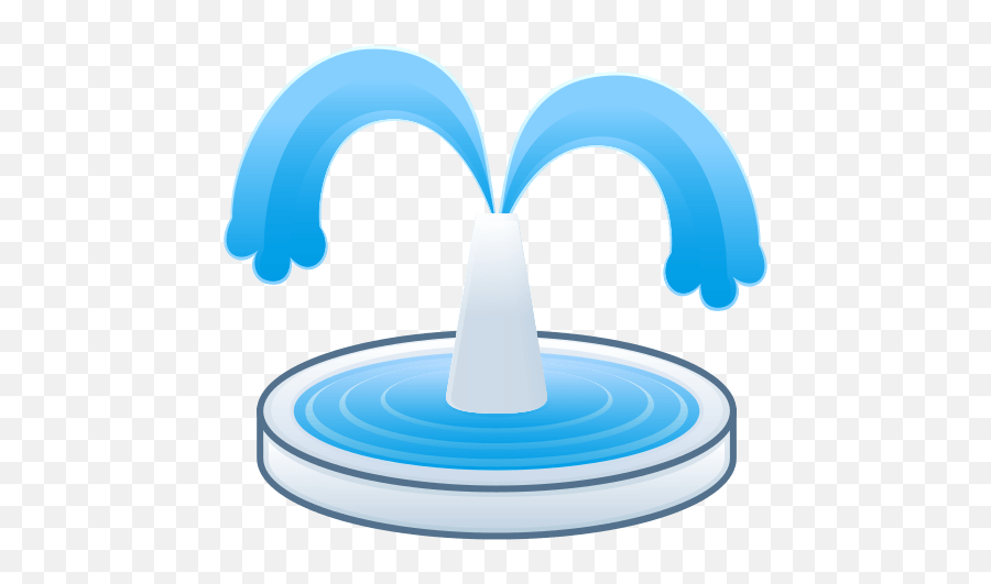 Wave Emoji Png Picture - Fountain Emoji,Blue Wave Emoji