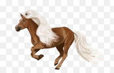 Horse Digital Painting Art Animal - Png Emoji