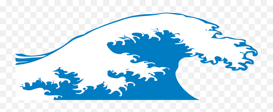 Wave Sea Water Beach Ocean - Crashing Wave Clipart Emoji,Tidal Wave Emoji